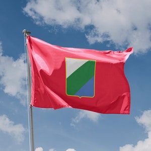 Abruzzo Flag | Unique Design Print | High Quality Materials | Size - 3x5 Ft / 90x150 cm | Made in EU