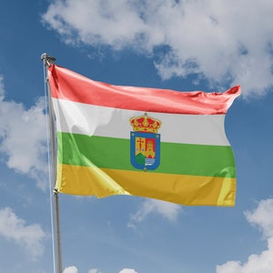 La Rioja, Spain Flag | Unique Design Print | High Quality Materials | Size - 3x5 Ft / 90x150 cm | Made in EU
