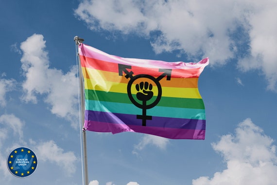 Lot De 2 Drapeaux LGBT Pride 90x150 Cm – Polyester Résistant, UV, Couleurs Vives – Inclusif Classique + Arc-en-ciel