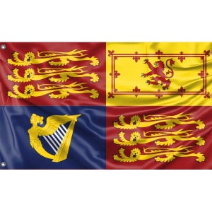 Drapeau de Galère Enseigne du Royaume de France, Impression de conception  unique, Grand drapeau double face, Taille 3x5Ft / 90x150cm, Fabriqué dans  l'UE -  Canada