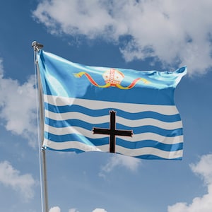 Flag of the City of Nelson, New Zealand | Unique Design Print | High Quality Materials | 5 Sizes | Made in EU