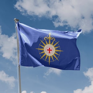 Flag of the Anglican Communion, Unique Print, 3x5 Ft / 90x150 cm size, EU Made
