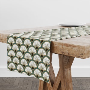 Table Runner Art Deco Motives II | Unique Design Table Decor | High Quality Textile and Print | Made in EU