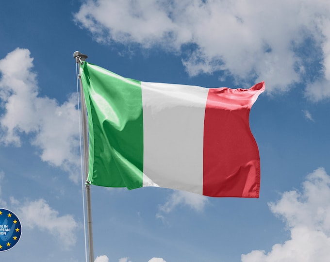 Italy Flag Unique Print, 3x5 Ft / 90x150 cm size, EU Made