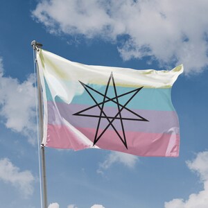 Kingender Pride Flag Unique Print, 3x5 Ft / 90x150 cm size, EU Made