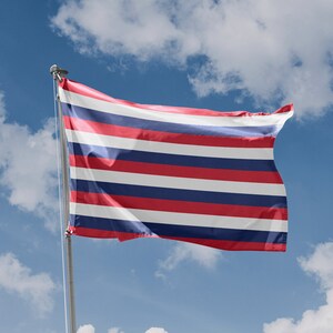 Flag of Fort Mifflin | Unique Design Print | High Quality Materials | Size - 3x5 Ft / 90x150 cm | Made in EU