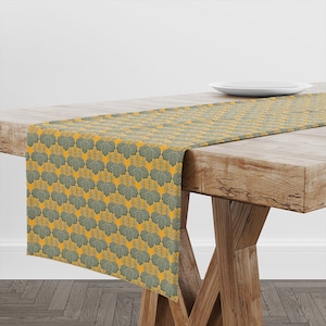 Table Runner Japanese Traditional Spring III | Unique Design Table Decor | High Quality Textile and Print | Made in EU