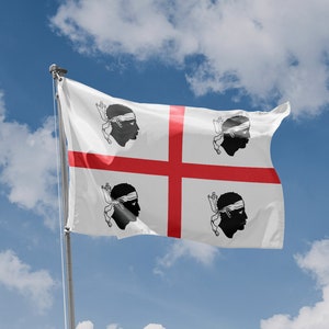 Sardinia, Italy Flag | Unique Design Print | High Quality Materials | 5 Sizes | Made in EU