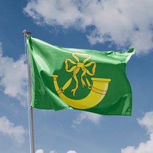 Huntingdonshire County Flag, United Kingdom | Unique Design Print | High Quality Materials | Size - 3x5 Ft / 90x150 cm | Made in EU