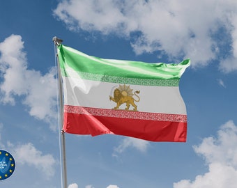 State of Iran, Women Life Freedom Flag | Unique Design Print | High Quality Materials | Size - 3x5 Ft / 90x150 cm | Made in EU
