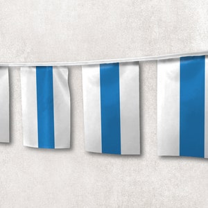 Russian Anti-War Protest Flag Garland | Unique Design Home Decor | High Quality Materials and Print | Made in EU