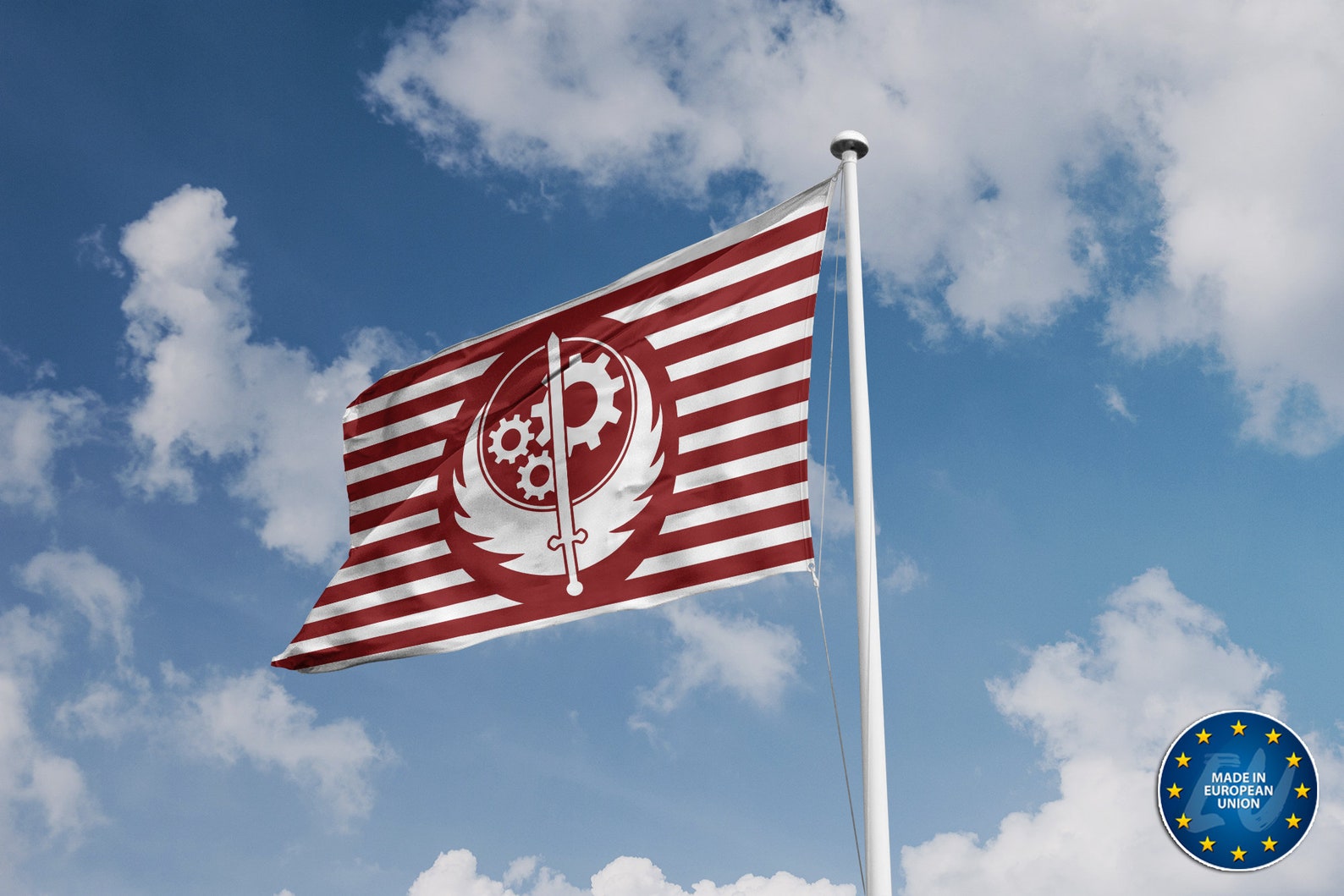Brotherhood of Steel Flag Unique Print 3x5 Ft / 90x150 cm Etsy