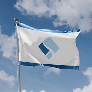 Arlington, Virginia USA Flag | Unique Print, 3x5 Ft / 90x150 cm size, EU Made