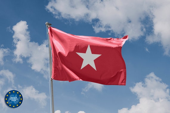 Jane Long 1819 Flag | Unique Design Print | Hiqh Quality Materials