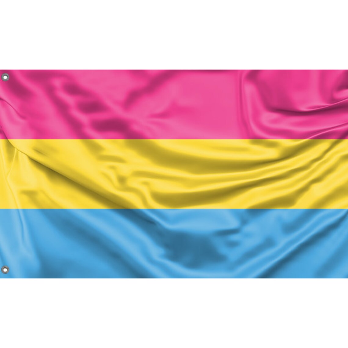 Pansexual Pride Flag | Unique Design Print | High Quality Materials | 5 ...