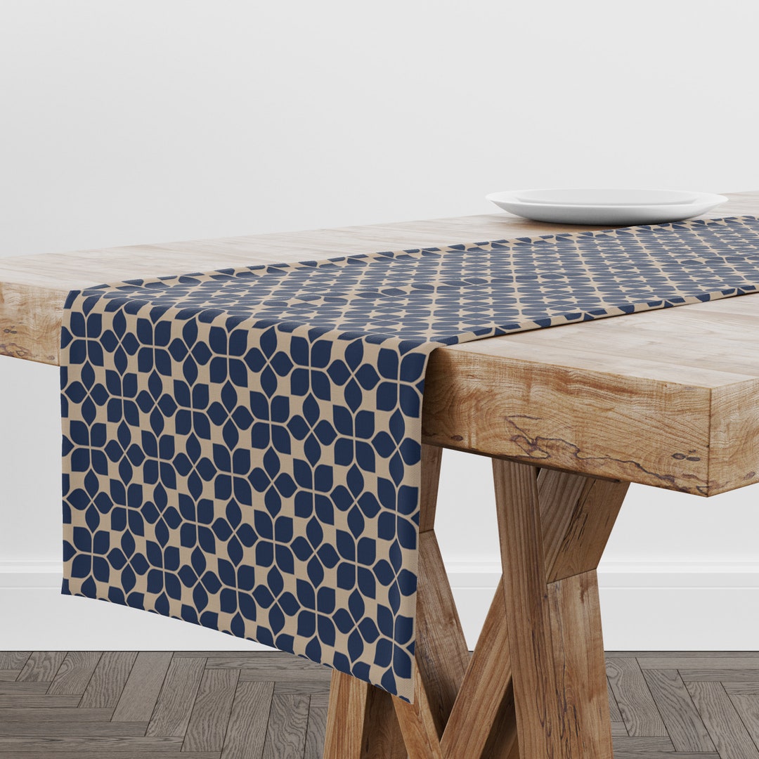 Tischläufer Geometrisches Muster | Einzigartiges Design Tischdekoration ...