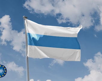 Drapeau de protestation anti-guerre russe | Impression de conception unique | Matériaux de haute qualité | 5 tailles | Fabriqué dans l&#39;UE