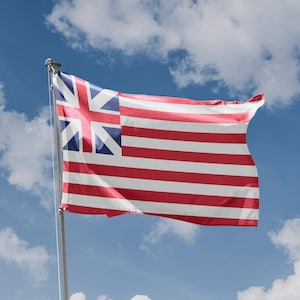 Flag of the United States (1776–1777) | Unique Design Print | High Quality Materials | 5 Sizes | Made in EU