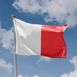 Bari, Italy Flag | Unique Design Print | High Quality Materials | Size - 3x5 Ft / 90x150 cm | Made in EU