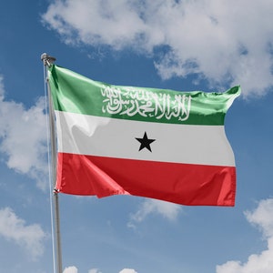 Vlag Somaliland | Unieke designprint | Materialen van hoge kwaliteit | 5 maten | Gemaakt in de EU