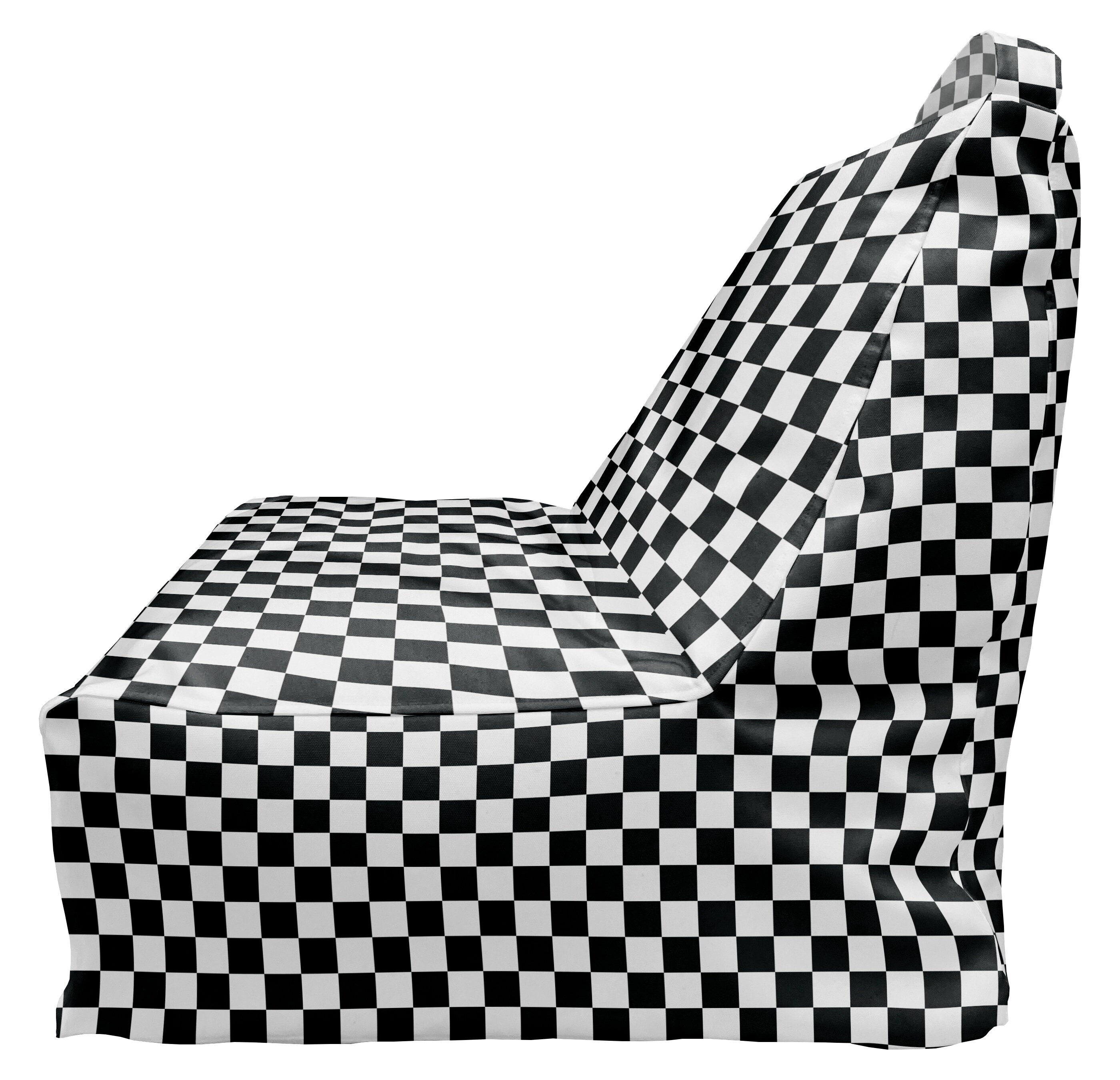 Comfy Form Bean Bag Chess Board Pattern Print | Unique Design VI | Full Print ...