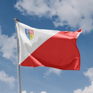 Alba County, Romania Flag | Unique Design Print | High Quality Materials | Size - 3x5 Ft / 90x150 cm | Made in EU