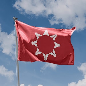 Lakota Flag | Unique Design Print | High Quality Materials | 5 Sizes | Made in EU