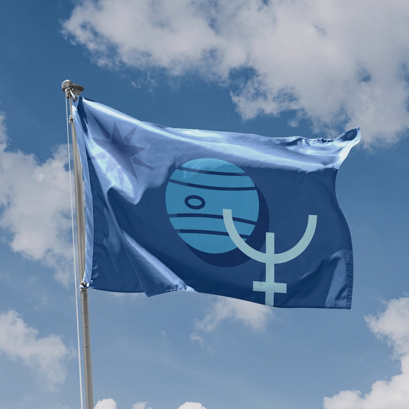 Neptunic Flag - Etsy