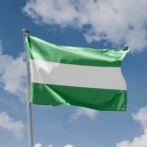 Rotterdam, Netherlands Flag | Unique Design Print | High Quality Materials | Size - 3x5 Ft / 90x150 cm | Made in EU