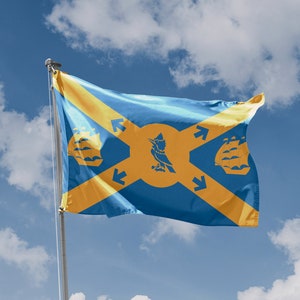 Flag of Halifax, Canada | Unique Design Print | High Quality Materials | Size - 3x5 Ft / 90x150 cm | Made in EU