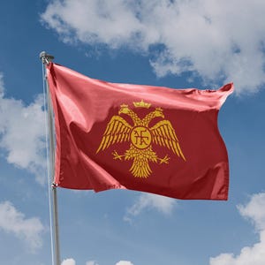 Palaiologos Dynasty Flag | Unique Design Print | Hiqh Quality Materials | 5 Sizes | Made in EU