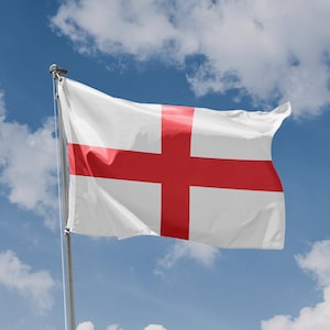 Flag of England | Unique Design Print | High Quality Materials | 5 Sizes | Made in EU
