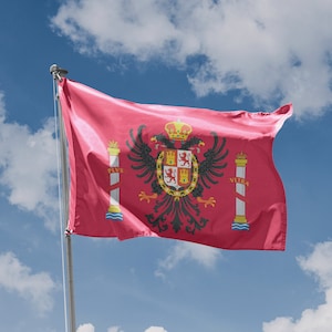 Drapeau de la province de Tolède, Espagne | Impression de conception unique | Matériaux de haute qualité | Dimensions - 3 x 5 pi / 90 x 150 cm | Fabriqué dans l'UE