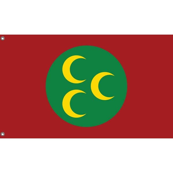 Historical Ottoman Empire Flag 15171793 Unique Design Etsy