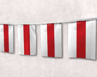 Bielorrússia histórica A guirlanda de bandeira de Pahonia | Decoração de casa com design exclusivo | Materiais e impressão de alta qualidade | Fabricado na UE