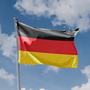 Flag of Germany | Unique Design Print | High Quality Materials | 5 Sizes | Made in EU