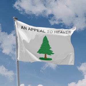 An Appeal to Heaven Flag | Unique Design Print | High Quality Materials | Size - 3x5 Ft / 90x150 cm | Made in EU