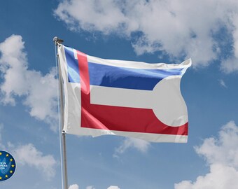 Longmont Flag, Colorado USA | Unique Design Print | Hiqh Quality Materials | 5 Sizes | Made in EU