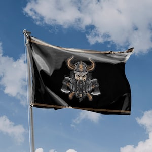 Vikings Flag II | Unique Design Print | High Quality Materials | 5 Sizes | Made in EU