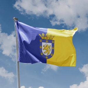 Santiago, Chile Flag | Unique Print, 3x5 Ft / 90x150 cm size, EU Made