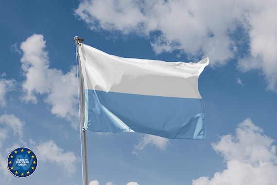 Bandera Del Reino De Galicia Y Lodomeria - Formato Paisaje 90x150 Cm, Poliéster 110g/m², Con Ojales Metálicos