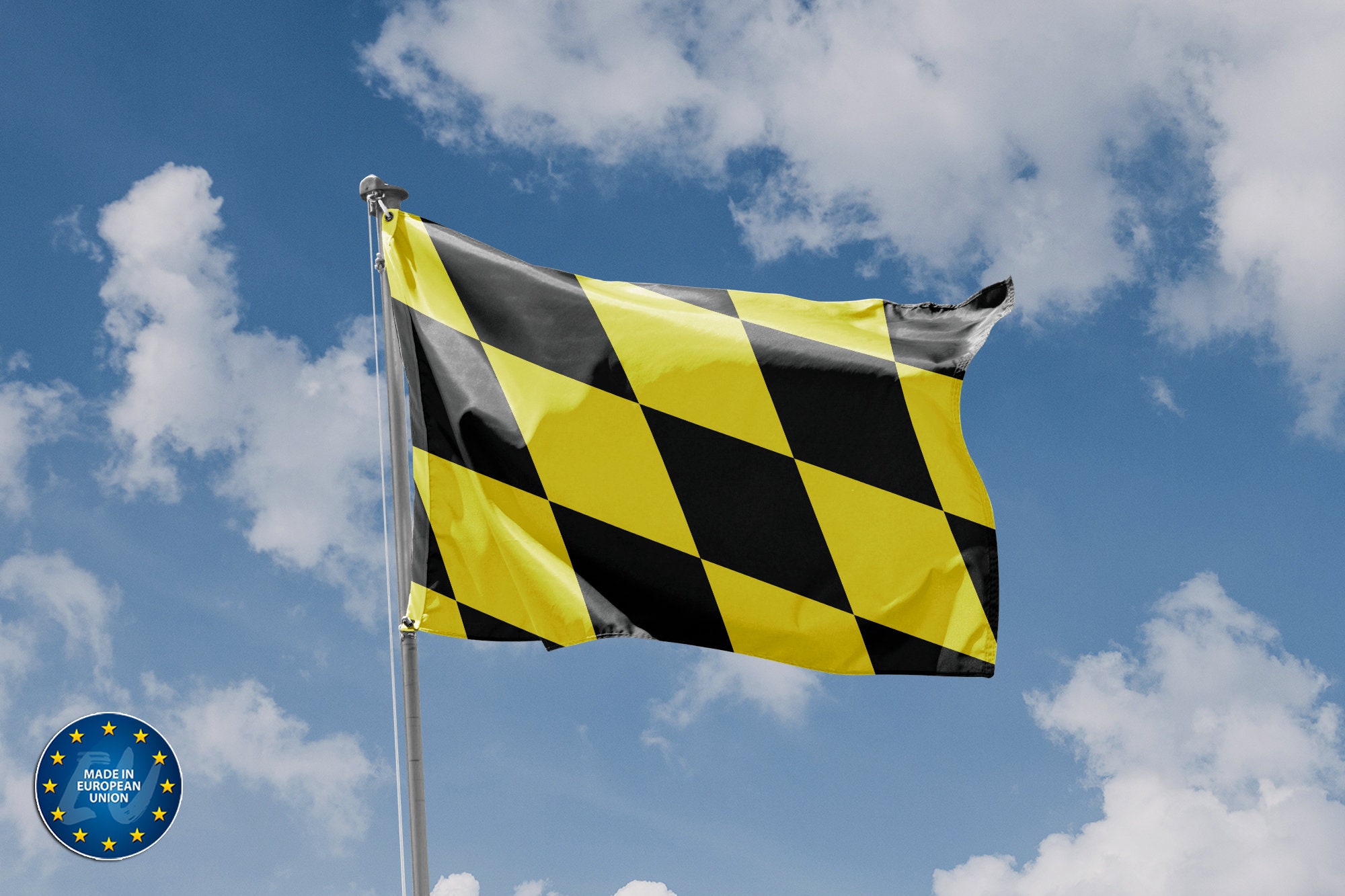 Fussen, Germany Flag | Unique Design Print | High Quality Materials | Size - 3x5 Ft / 90x150 Cm | Made in EU Fussen, Germany Flag | Unique Design Print | High Quality Materials | Size - 3x5 Ft / 90x150 Cm | Made in EU
