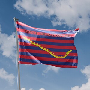 Ensign of the South Carolina Navy Flag | Unique Design Print | High Quality Materials | Size - 3x5 Ft / 90x150 cm | Made in EU