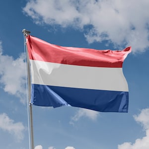 Flag of the Netherlands | Unique Design Print | High Quality Materials | 5 Sizes | Made in EU