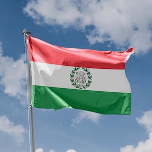 Flag of the Cispadane Republic | Unique Design Print | High Quality Materials | Size - 3x5 Ft / 90x150 cm | Made in EU
