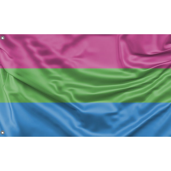 Polysexual Pride Flag Unique Design Print High Quality - Etsy