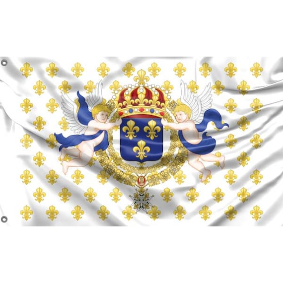 Royal Standard of the King of France Flag Unique Design Print Hiqh Quality  Materials Size 3x5 Ft / 90x150 Cm Made in EU - Etsy Canada