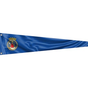Oslo, Norway Pennant Flag | Unique Design Print | High Quality Materials | 9 Sizes | Made in EU