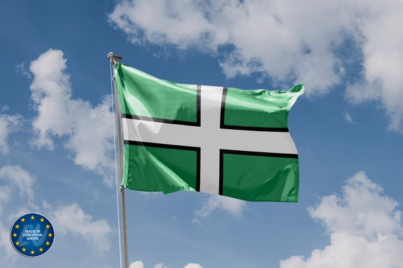 Drapeau Staffordshire County (UK) - 3x5 Pieds (90x150 Cm) - Fabriqué En UE - Neuf