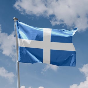 Second Hellenic Republic Flag | Unique Design Print | High Quality Materials | 5 Sizes | Made in EU
